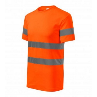 Výstražné reflexní tričko HV PROTECT UNISEX, reflexní oranžová