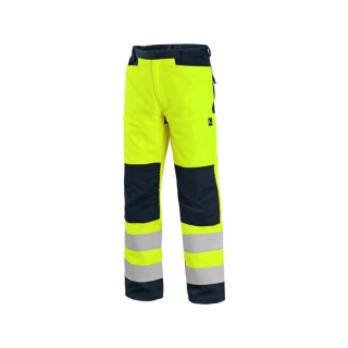 kalhoty CXS HALIFAX,se síťovinou,žluto/modré