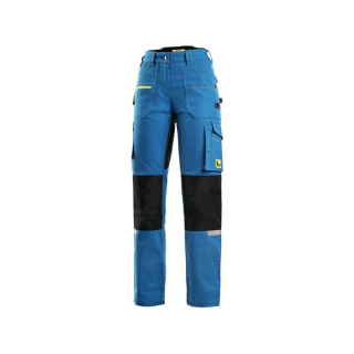 montérkové kalhoty CXS STRETCH,dámské ,středně modré
